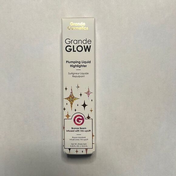 GrandeGLOW Plumping Liquid Highlighter in Bronze Beam - Picture 1 of 2